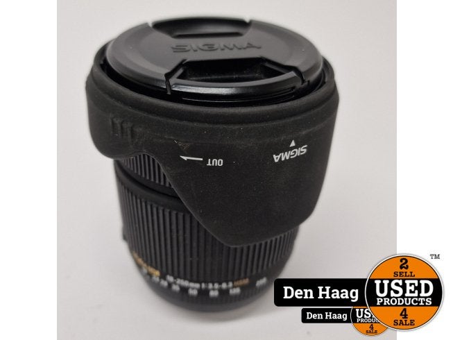 Sigma 18-250mm 1:3.5-6.3 DC OS HSM lens (nikon) | nette staa, Sigma, Zo goed als nieuw, https://www.sigma-global.com/en/contact/