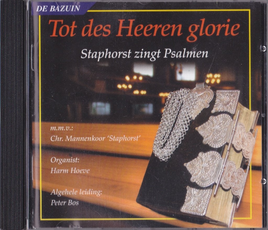 Cd Tot des Heeren glorie | Staphorst zingt Psalmen, Ophalen, Zo goed als nieuw, Koren of Klassiek