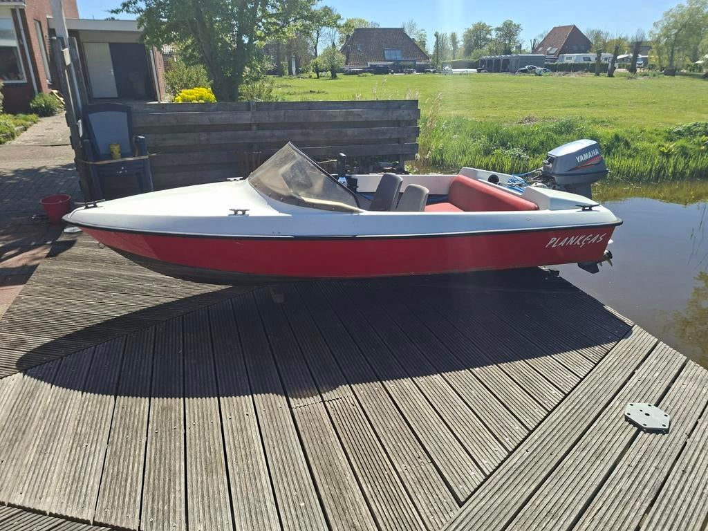 Leuk speedbootje met 6pk Yamaha buitenboordmotor, Watersport en Boten, Overige merken, Gebruikt, Ophalen of Verzenden, Elektrische start