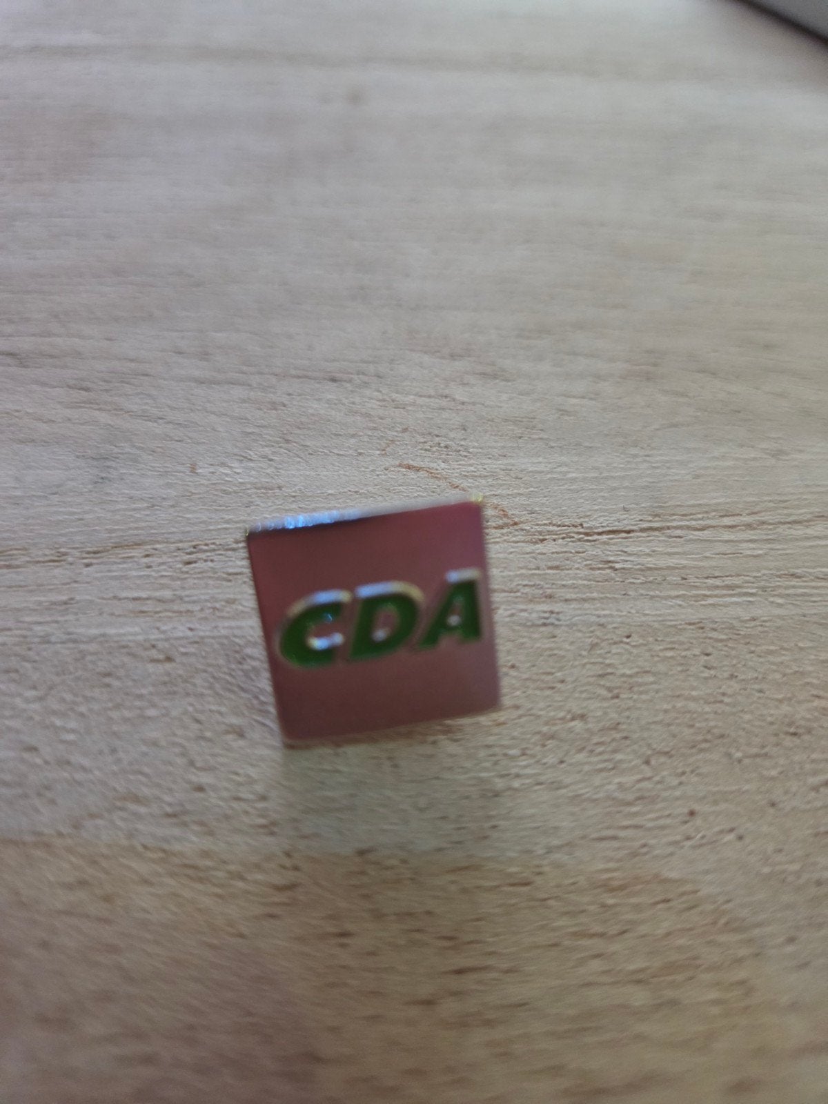 CDA Speldje - Politiek Verzamelobject, Ophalen of Verzenden, Gebruikt, Overige onderwerpen, Speldje of Pin