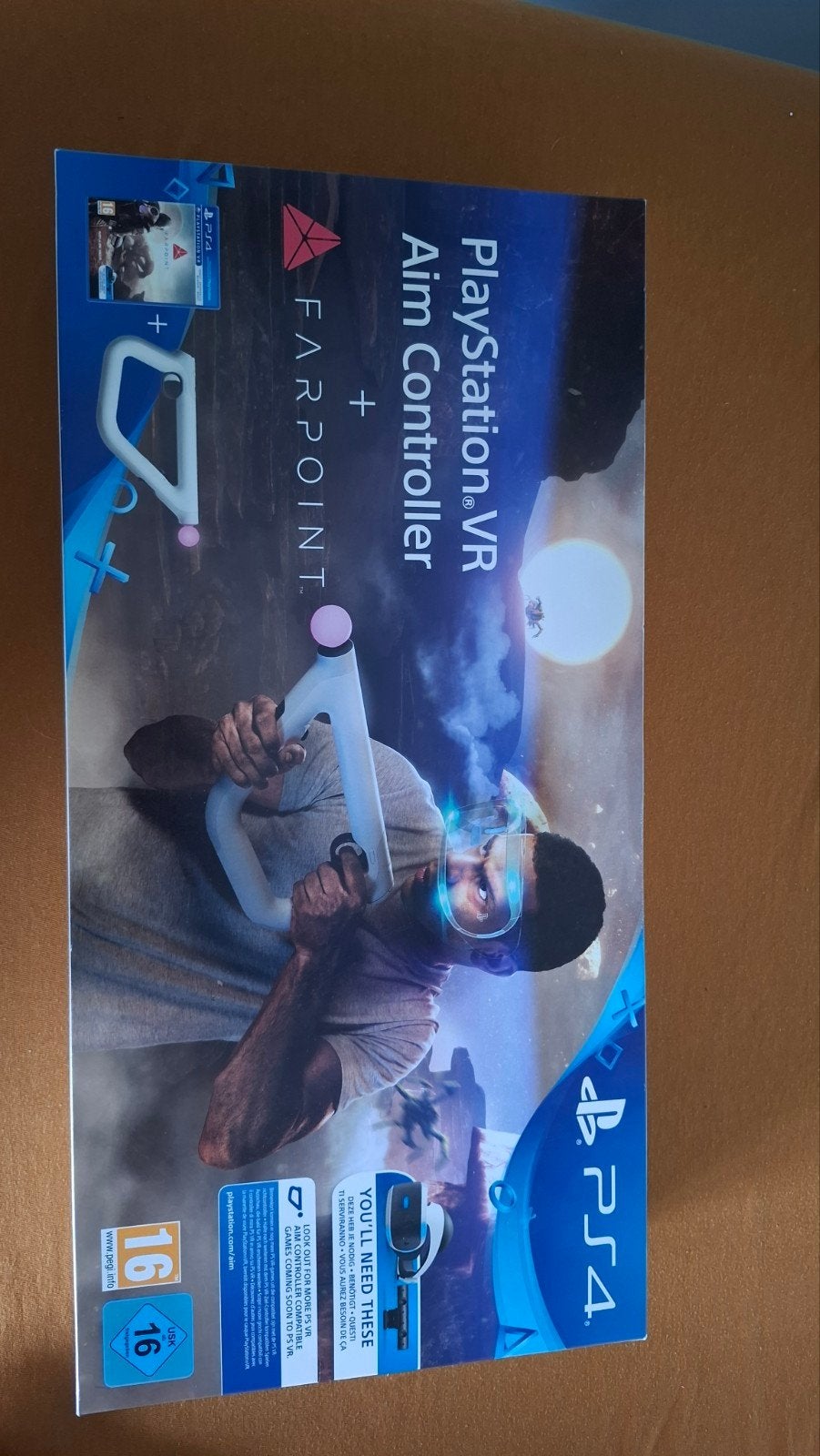 Farpoint PS VR + Aim Controller (PS4), Online, Shooter, 1 speler, Virtual Reality