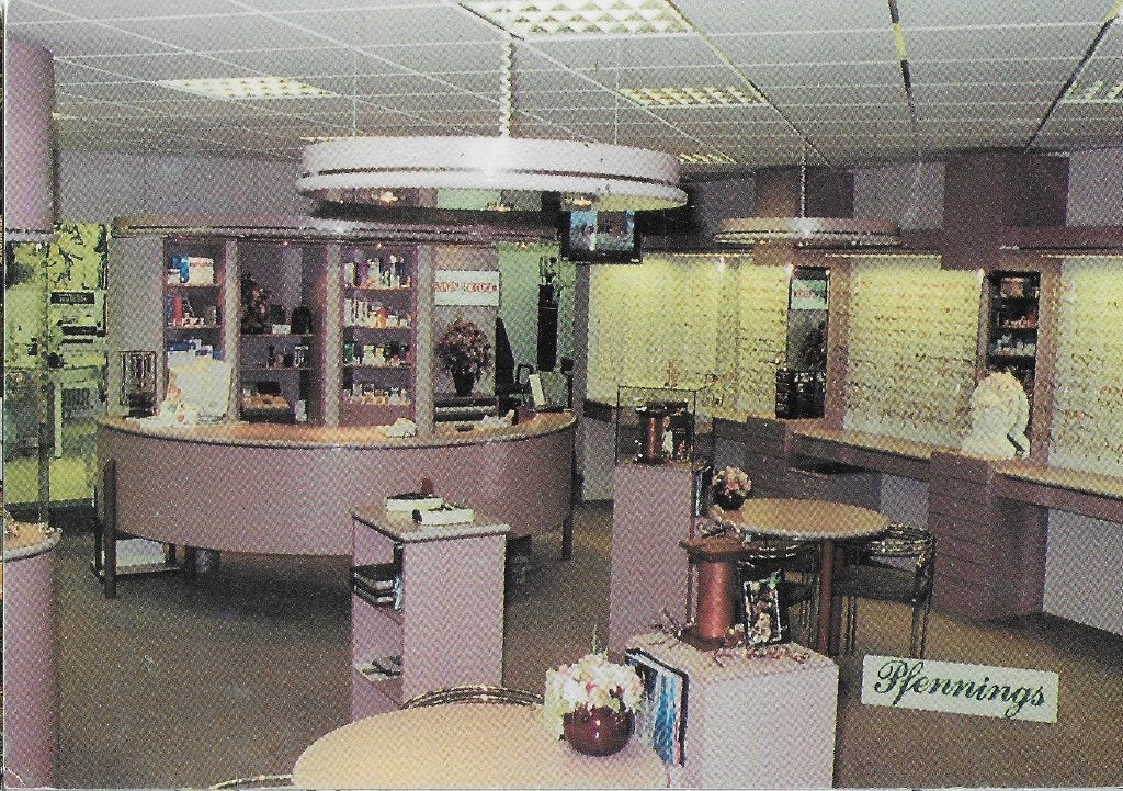 Q389 Gelopen ansichtkaart pfennings hoortoestellen weert, Verzamelen, Ophalen of Verzenden, 1980 tot heden, Gelopen