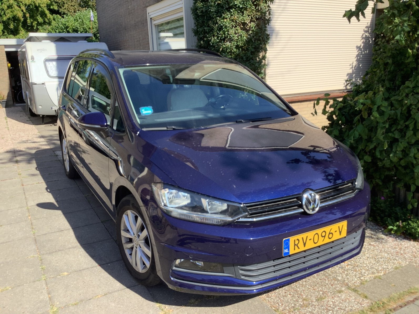 Volkswagen Touran 1.2 TSI 81KW/110PK 2018 Blauw, Voorwielaandrijving, 4 cilinders, Blauw, Origineel Nederlands