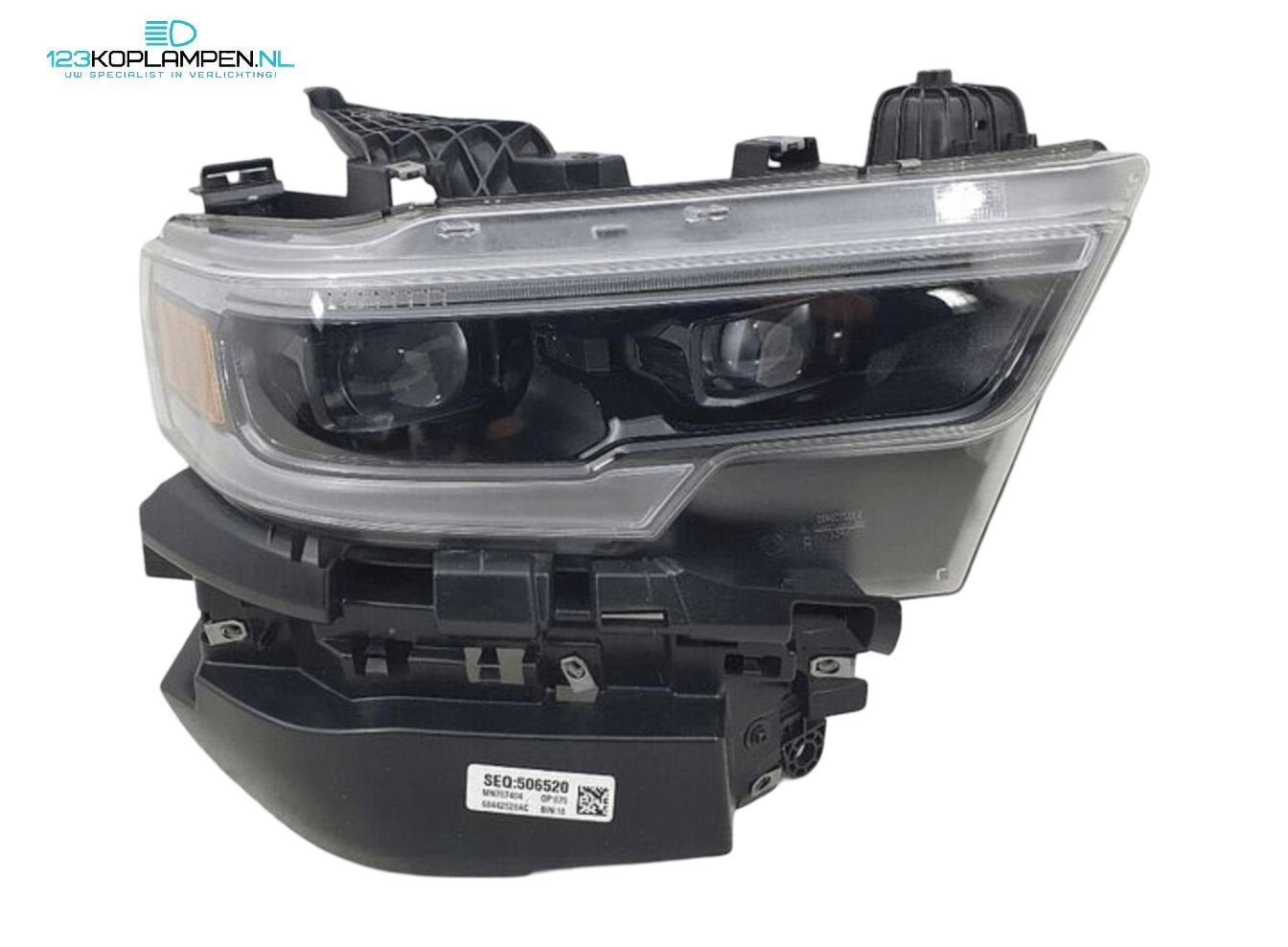Dodge Ram Facelift Full Led Limited black koplamp rechts, Auto-onderdelen, Gebruikt, -, -, Ophalen of Verzenden