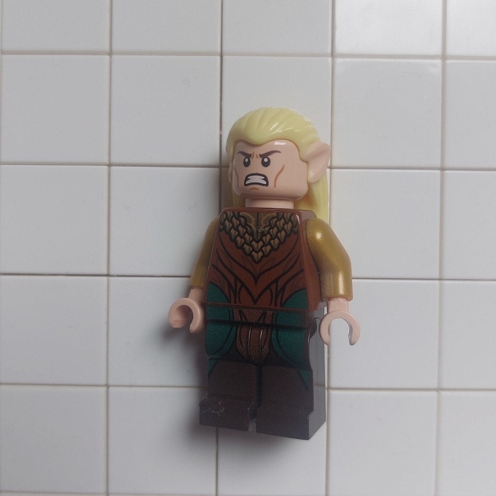 LEGO LOTR Minifig - Legolas Greenleaf - lor035, Ophalen of Verzenden, Zo goed als nieuw