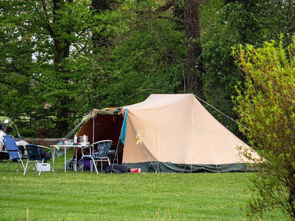 Mentora Oehoe lichtgewicht katoenen tent(2+2), Ophalen, Gebruikt, Tot en met 4
