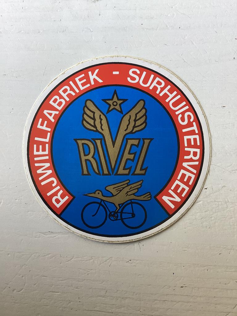 Sticker Rivel Surhuisterveen, Verzenden, Zo goed als nieuw, Merk