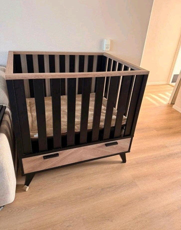 Box met lade lancaster Zwart/Visgraat, Kinderen en Baby's, Boxen, Ophalen