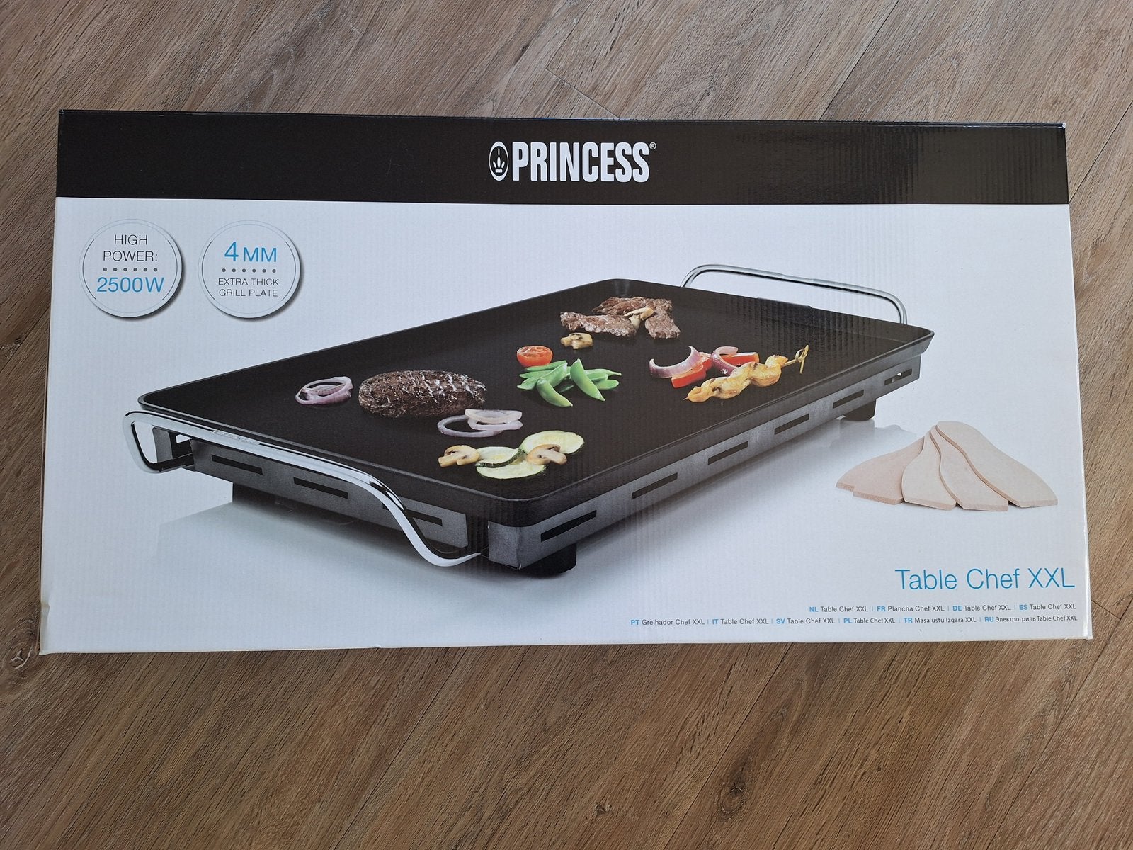 Princess grilplaat xxl, Ophalen, Zo goed als nieuw, Tafelgrill