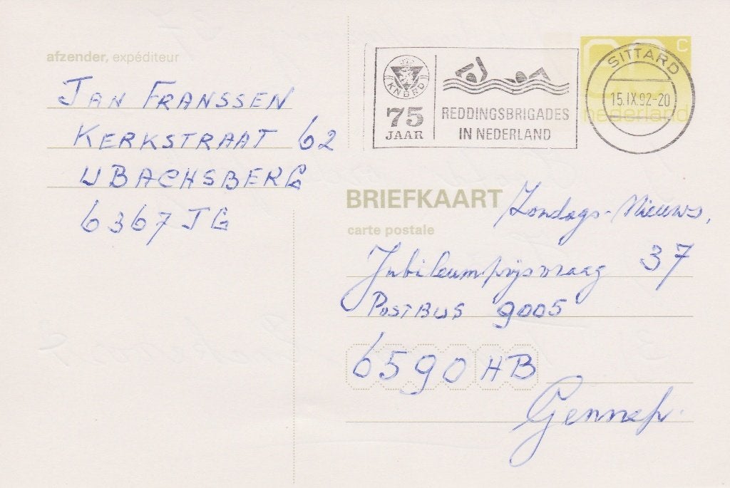 Postwaardestuk - Briefkaart. Geuzendam 371. **, Postzegels en Munten, Ophalen of Verzenden, Briefkaart
