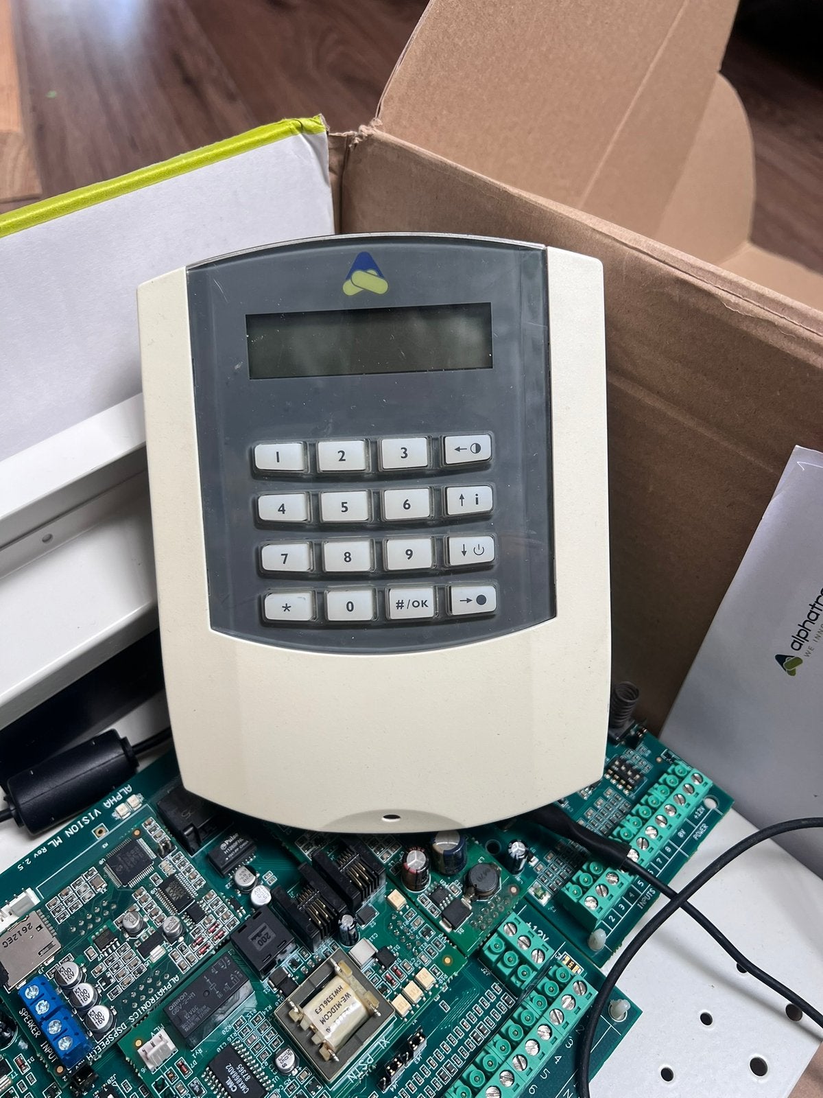 Alphatronics ML + Bediendeel + Uitbreidingen, Ophalen of Verzenden, Zo goed als nieuw, Detector, Sensor of Melder, Overige soorten