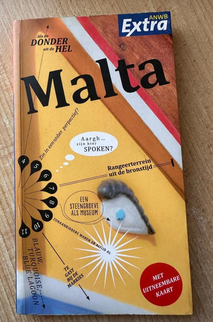 Malta reisgids Anwb, Boeken, Reisgidsen, Zo goed als nieuw, Reisgids of -boek, Europa, ANWB, Ophalen of Verzenden