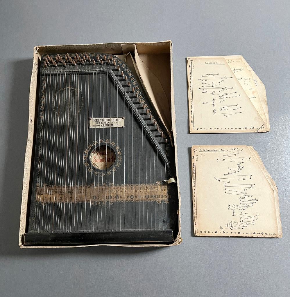 Salon Harp met bladmuziek, Ophalen, Gebruikt, Overige soorten, Overige genres