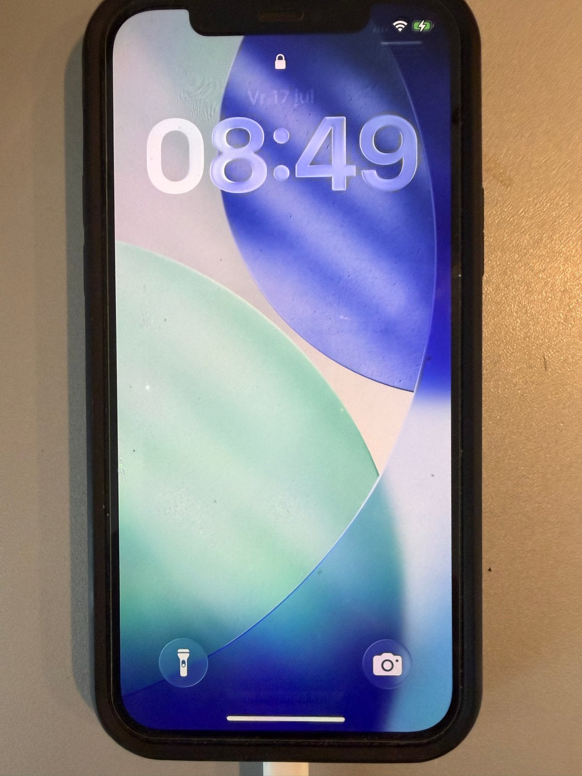 iPhone 12 Blauw 64 GB met gebruikerssporen, Telecommunicatie, Mobiele telefoons | Apple iPhone, Ophalen, Gebruikt, Blauw, 77 %