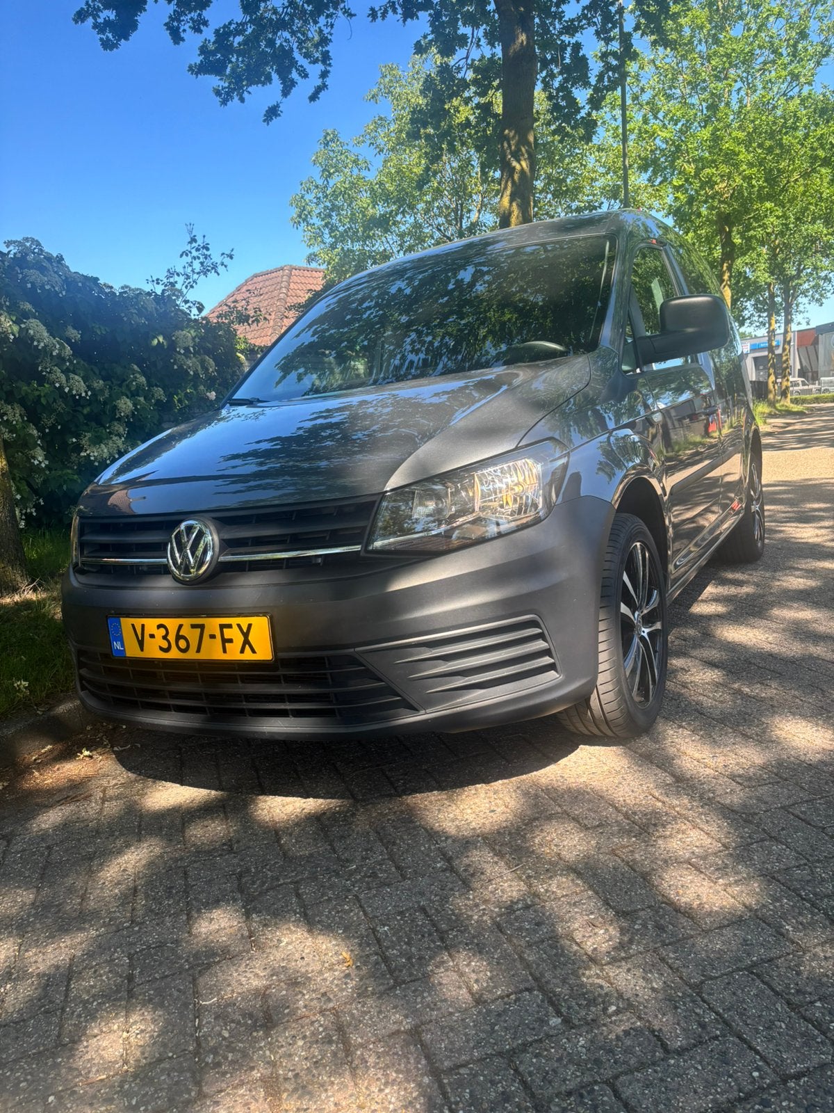 Volkswagen Caddy benzine 1.2 D 62KW 2017, Auto's, Bestelauto's, Voorwielaandrijving, Stof, Volkswagen, Origineel Nederlands