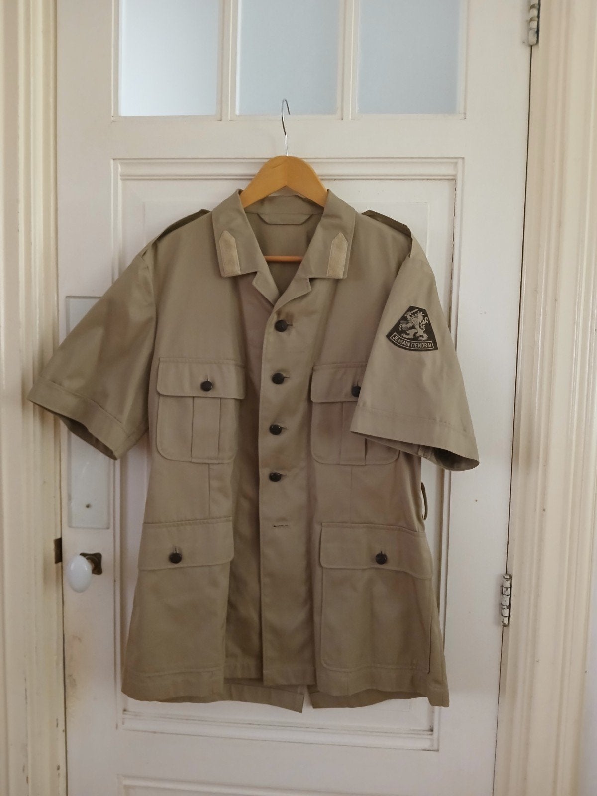 2X TROPEN  KAKI TENEU /KL-VN/SAMEN €10/LEGER JAS/LEGER BROEK, Ophalen, Landmacht, Nederland