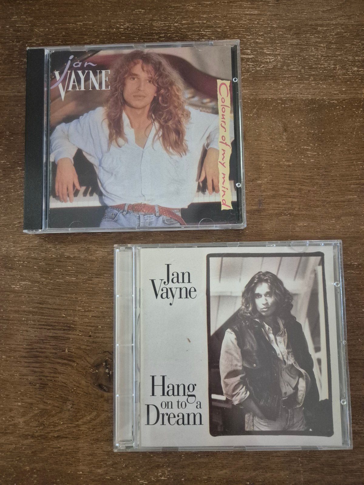 Jan Vayne CD's: Colours of My Mind & Hang on to a Dream, Cd's en Dvd's, Ophalen of Verzenden, 1990 - 1999, Zo goed als nieuw