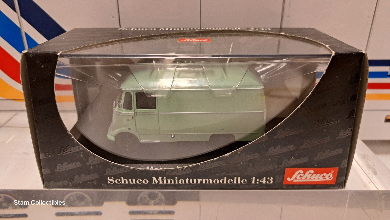 Schuco Mercedes-Benz L319 Kastenwagen Green, Auto, Nieuw, Ophalen of Verzenden, Schuco