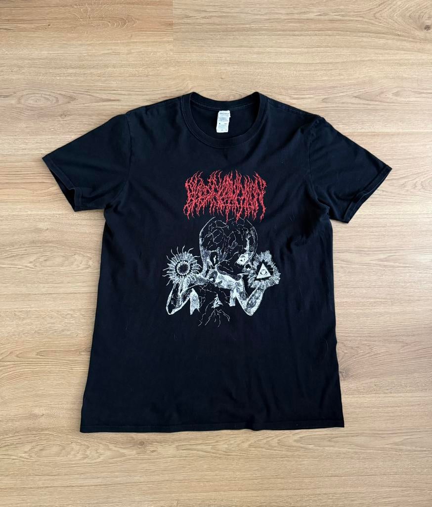2017 Blood Incantation tour shirt, Kleding | Heren, T-shirts, Zo goed als nieuw, Zwart, Ophalen of Verzenden