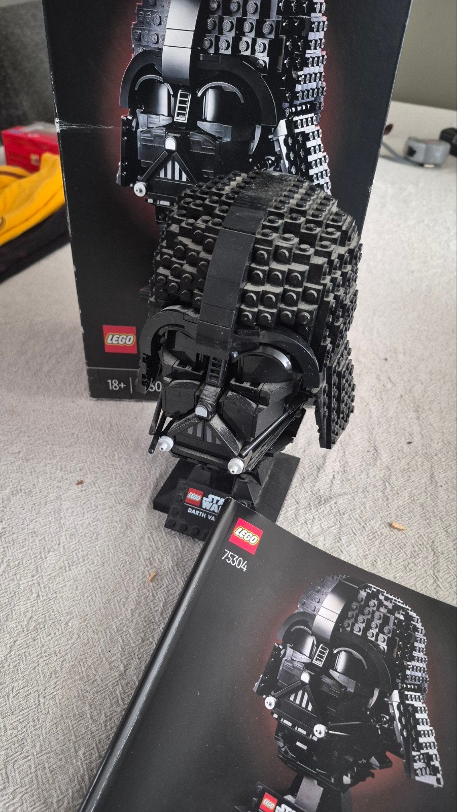 LEGO Star Wars Darth Vader Helm (75304), Ophalen of Verzenden, Zo goed als nieuw