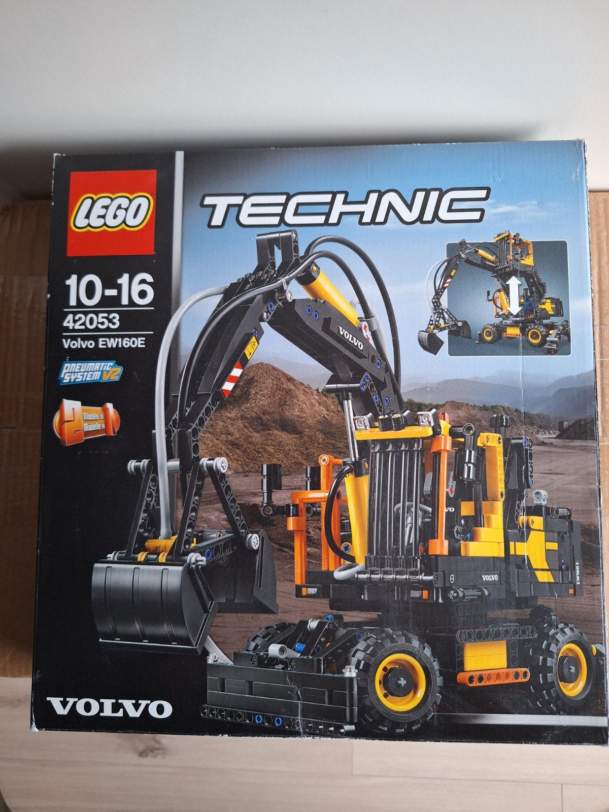 Lego technich 42053 Volvo graafmachine, Verzenden, Gebruikt