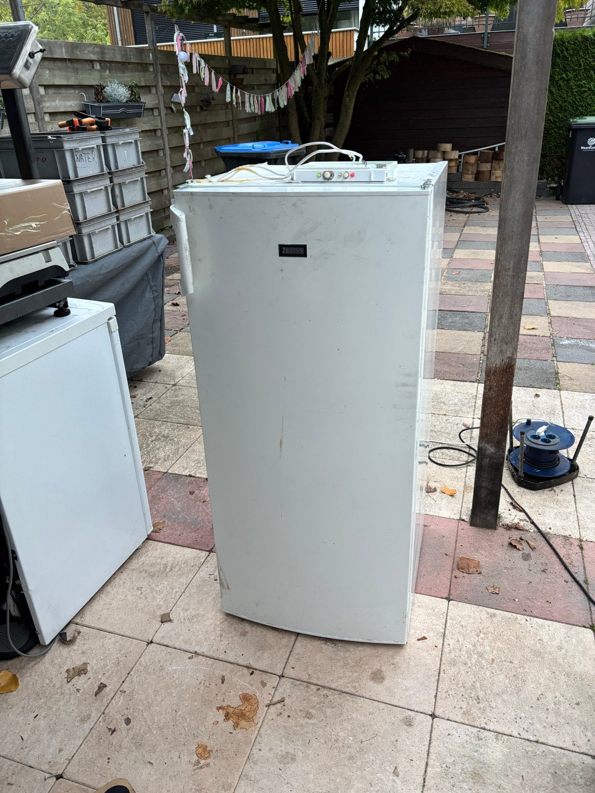 Zanussi FZ190 Vrieskast - Gebruikt, Gebruikt, Minder dan 60 cm, 140 tot 160 cm, Vrijstaand