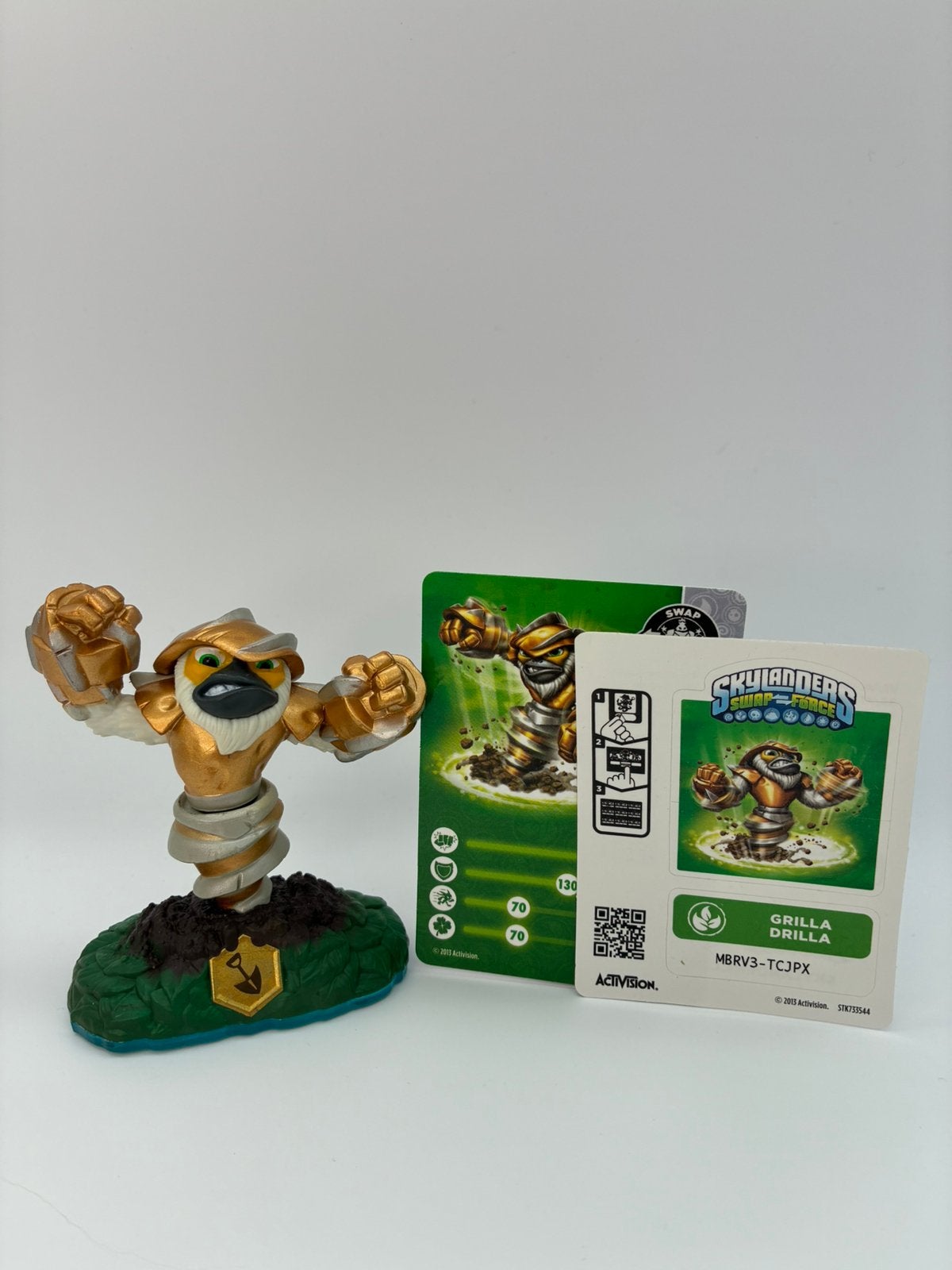 Skylanders Swap Force Grilla Drilla met sticker en kaartje, Avontuur en Actie, W, 1 speler, Ophalen of Verzenden