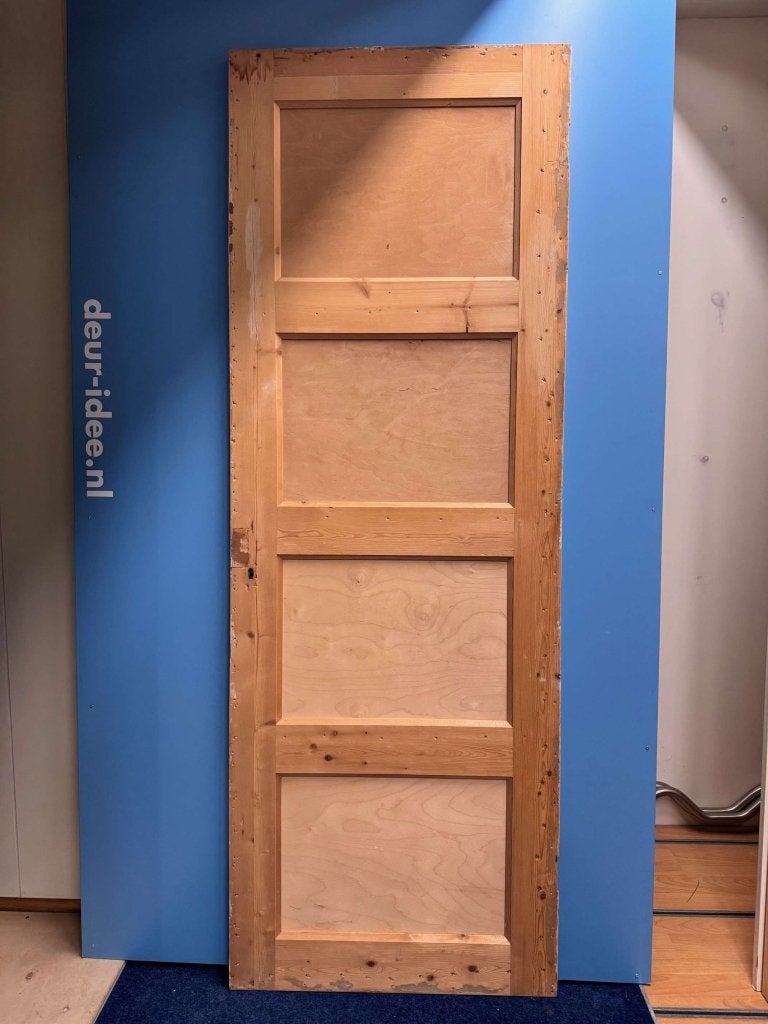 Vintage paneeldeur, Doe-het-zelf en Verbouw, Gebruikt, Minder dan 80 cm, Binnendeur, Niet ingevuld
