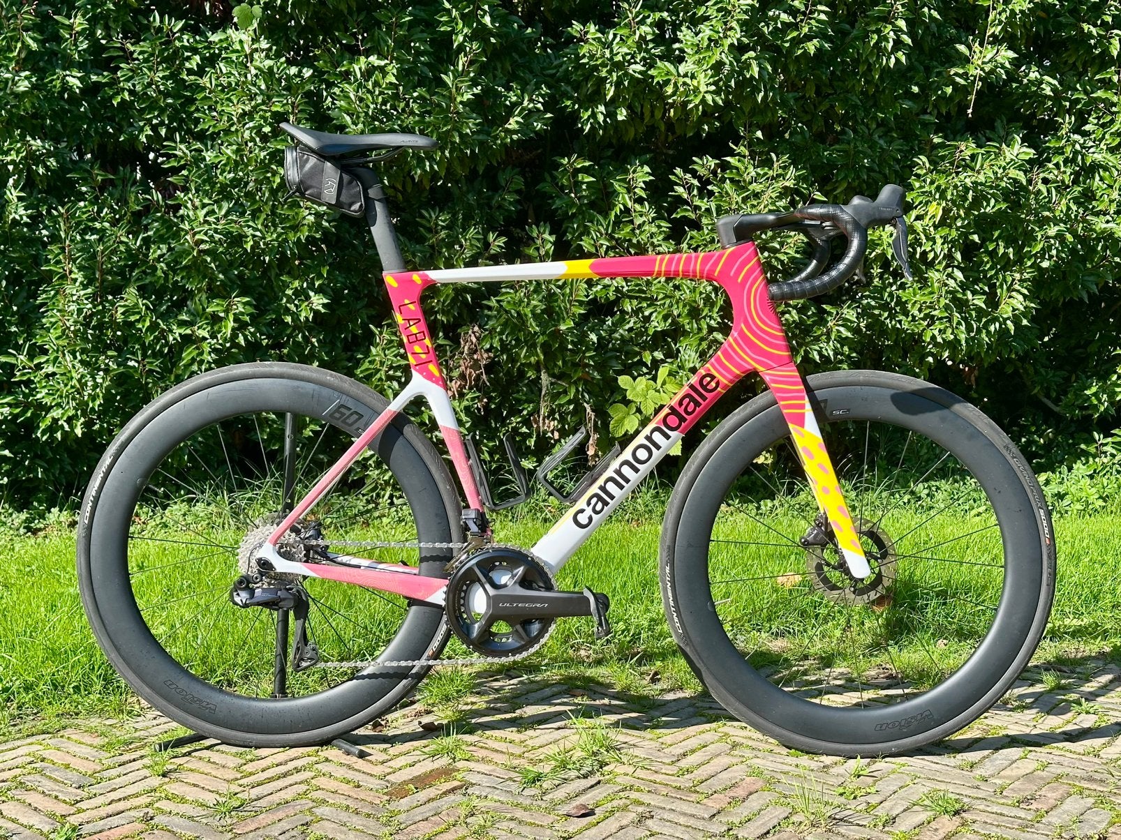 Cannondale Supersix Evo LAB71 - 61, Carbon, Zo goed als nieuw, 57 tot 61 cm, Meer dan 20 versnellingen
