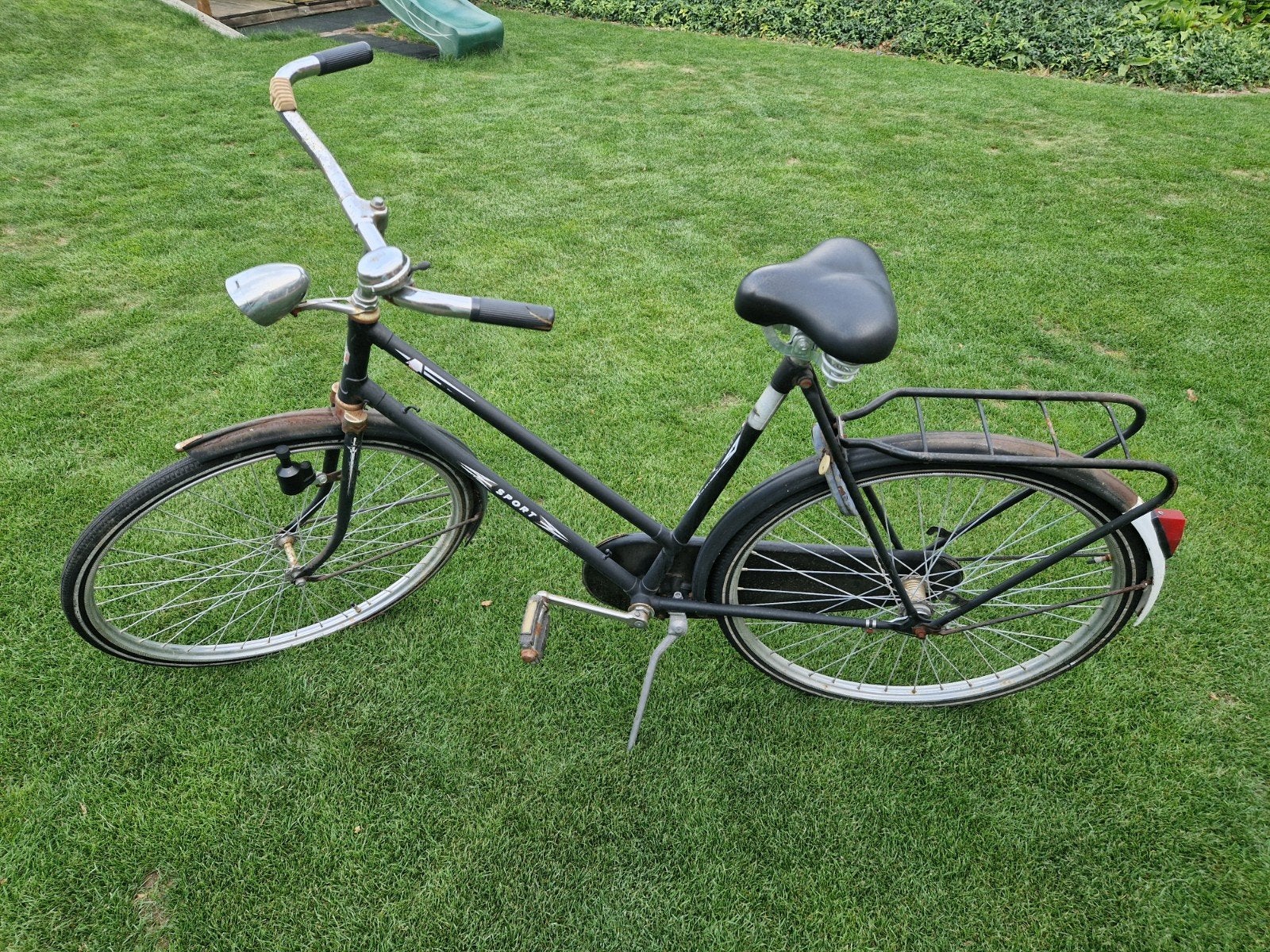 Vintage olympia Damesfiets, Fietsen en Brommers, Terugtraprem, Ophalen, Overige merken, 53 tot 56 cm