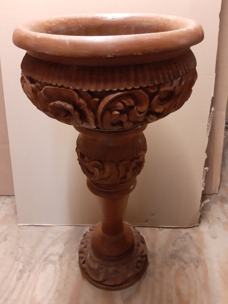PLANTENBAK, PLANTENSTANDAARD, Ophalen, Gebruikt, Rond, 60 cm of meer