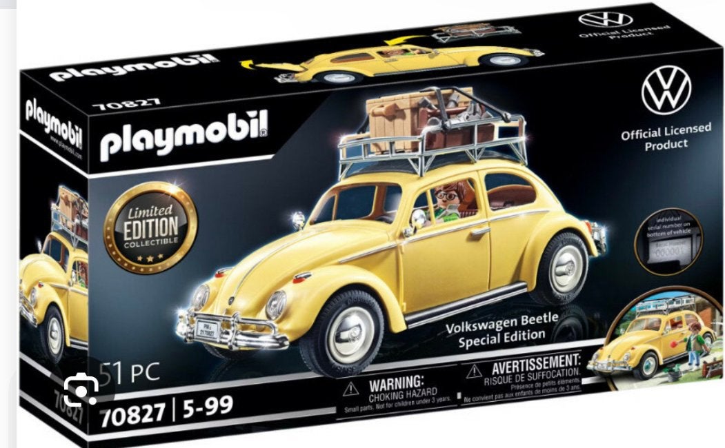 Nieuw Playmobil 70827 Volkswagen Kever Limited Edition, Kinderen en Baby's, Complete set, Voertuig, Nieuw, Ophalen of Verzenden
