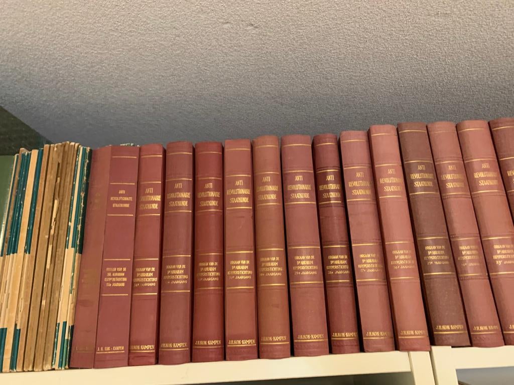 44 jaargangen tijdschrift Anti Revolutionaire Staatskunde, Ophalen