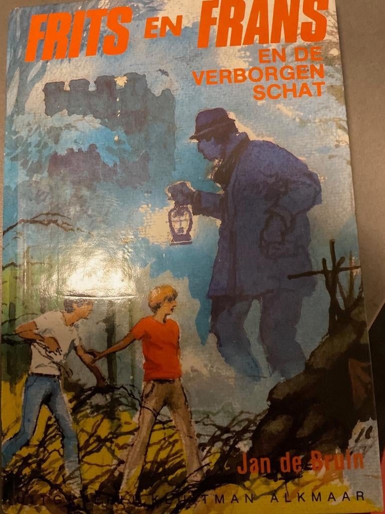 Frits en Frans en de Verborgen Schat - Jan de Bruin, Boeken, Ophalen of Verzenden, Zo goed als nieuw, Jan de Bruin