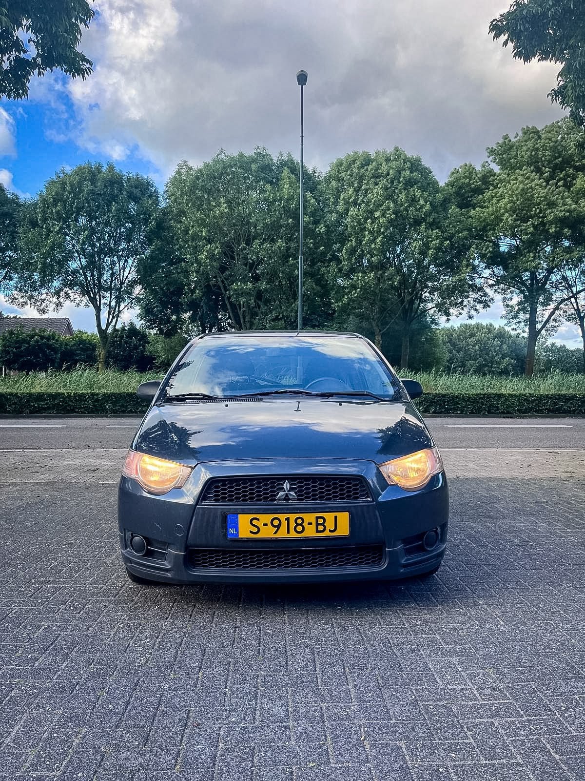 Mitsubishi Colt 1.1 – 2010 | Airco | Nieuwe APK |, Auto's, Mitsubishi, Bedrijf, Colt, Airconditioning, Elektrische buitenspiegels