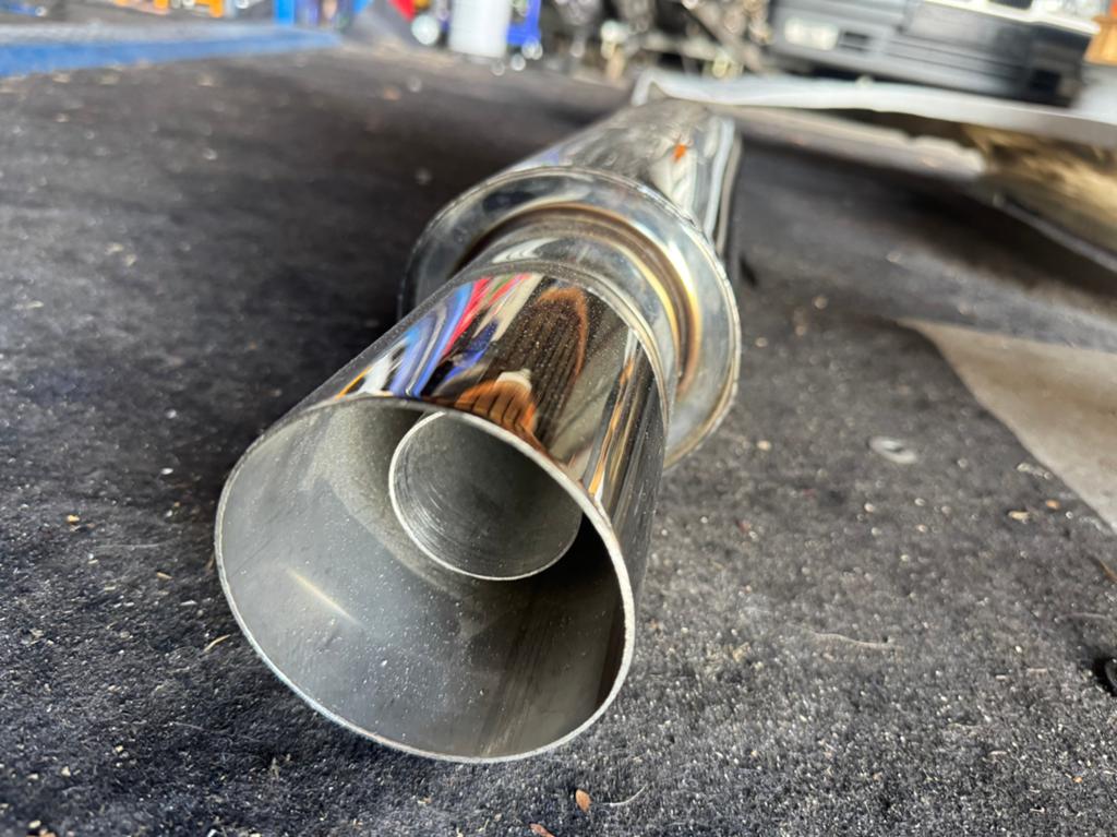 Borla exhaust einddemper 2x, Ophalen of Verzenden, Gebruikt
