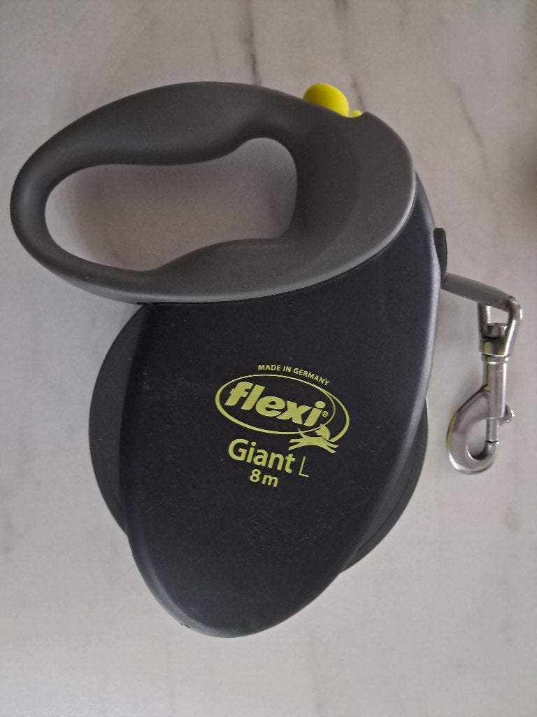Flexi Giant 8 meter riem, Dieren en Toebehoren, Ophalen of Verzenden, Gebruikt, Hondenriem