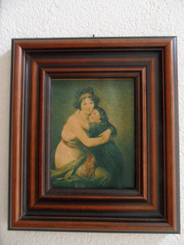 klassieke grote, brede houten lijst - antieke lijst, Huis en Inrichting, Ophalen of Verzenden, Zo goed als nieuw, Hout