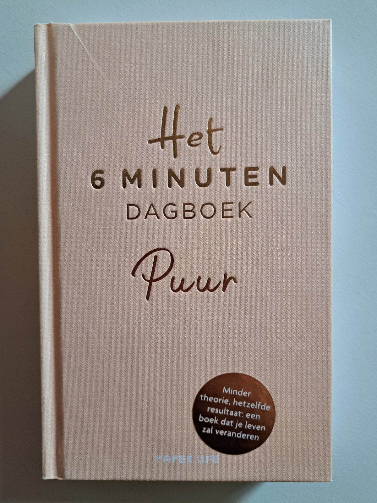 Dominik Spenst - Het 6 minuten dagboek Puur, Ophalen of Verzenden, Zo goed als nieuw, Dominik Spenst