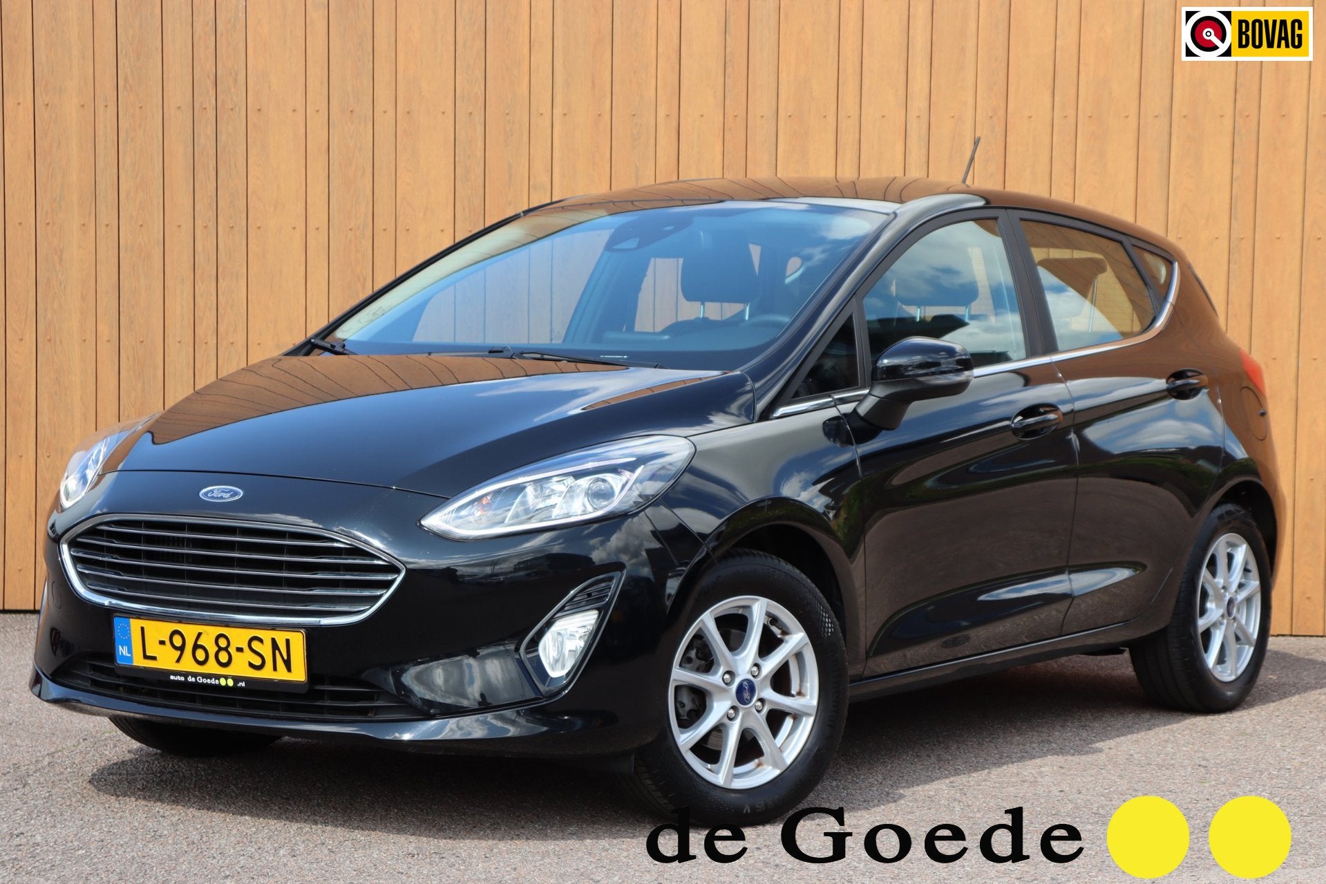 Ford Fiesta 1.0 EcoBoost Titanium orgNL stuur+raam+stoelverw, Auto's, Voorwielaandrijving, 12 maanden, Gebruikt, Euro 6