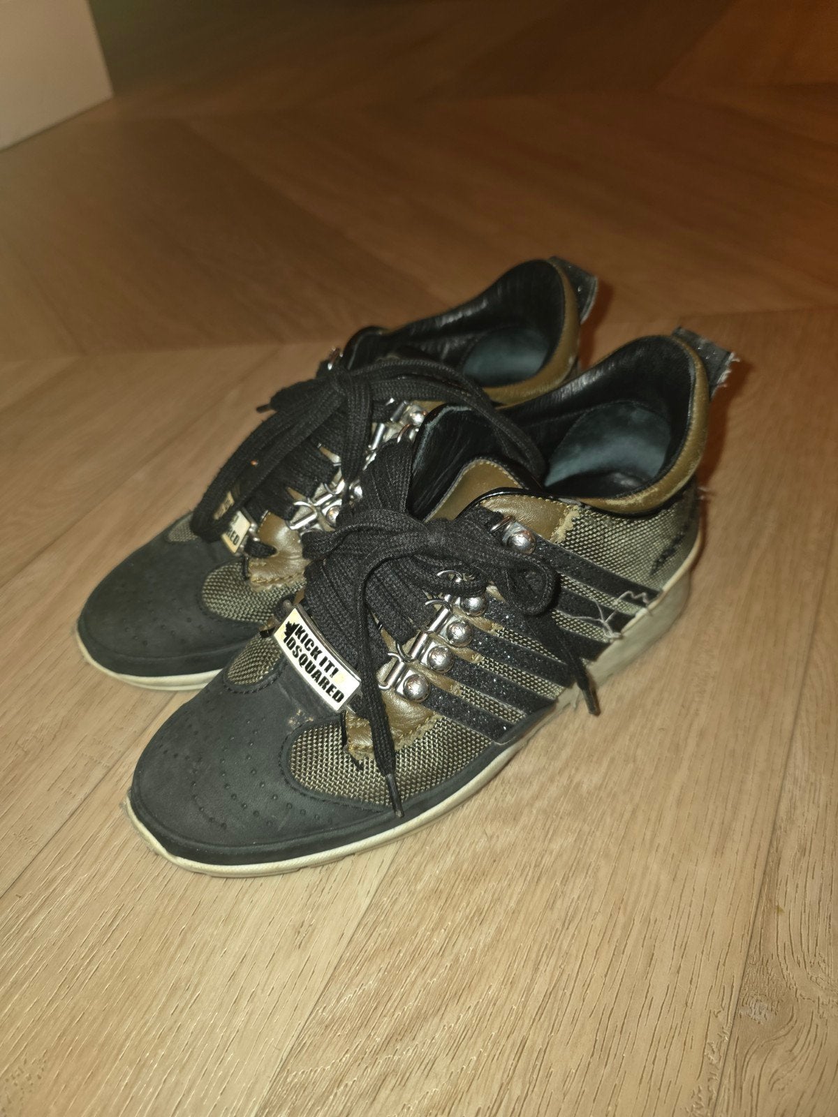 Dsquared2 sneakers maat 37, Ophalen, Zwart, Sneakers of Gympen, Dsquared2