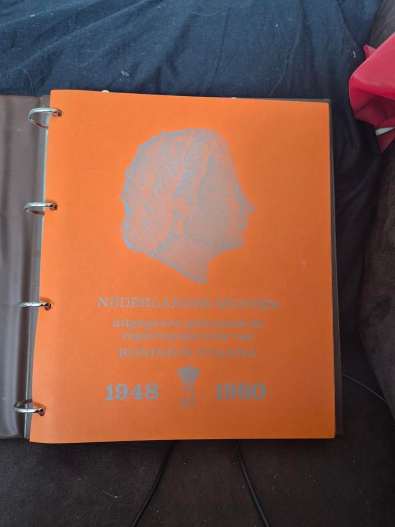 Album juliana compleet met zilver, Postzegels en Munten, Munten | Nederland, Ophalen of Verzenden, Koningin Juliana, Zilver