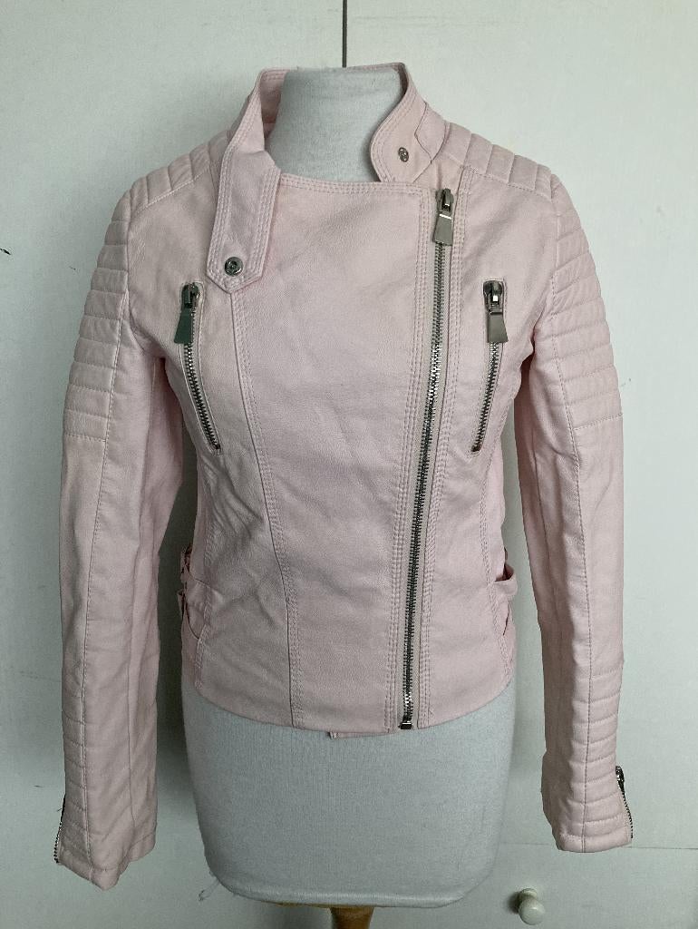 Maat: 36 / Roze jas - jasje - jack - zomerjasje - zomerjack, Ophalen of Verzenden, Roze, Maat 36 (S), Voyelles