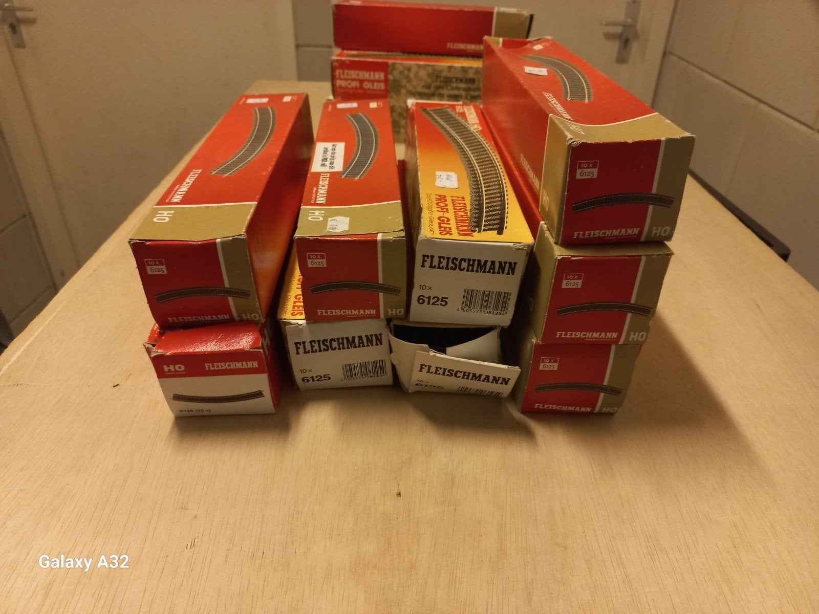 Fleischmann HO Profi-Rails Gebogen Rails (6125), Gelijkstroom, Fleischmann, Nieuw, Rails