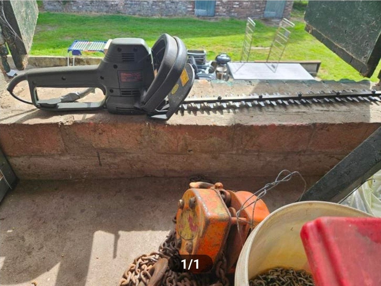 Metabo Hs8165s heggenschaar, Ophalen, Gebruikt, Elektrisch, Metabo