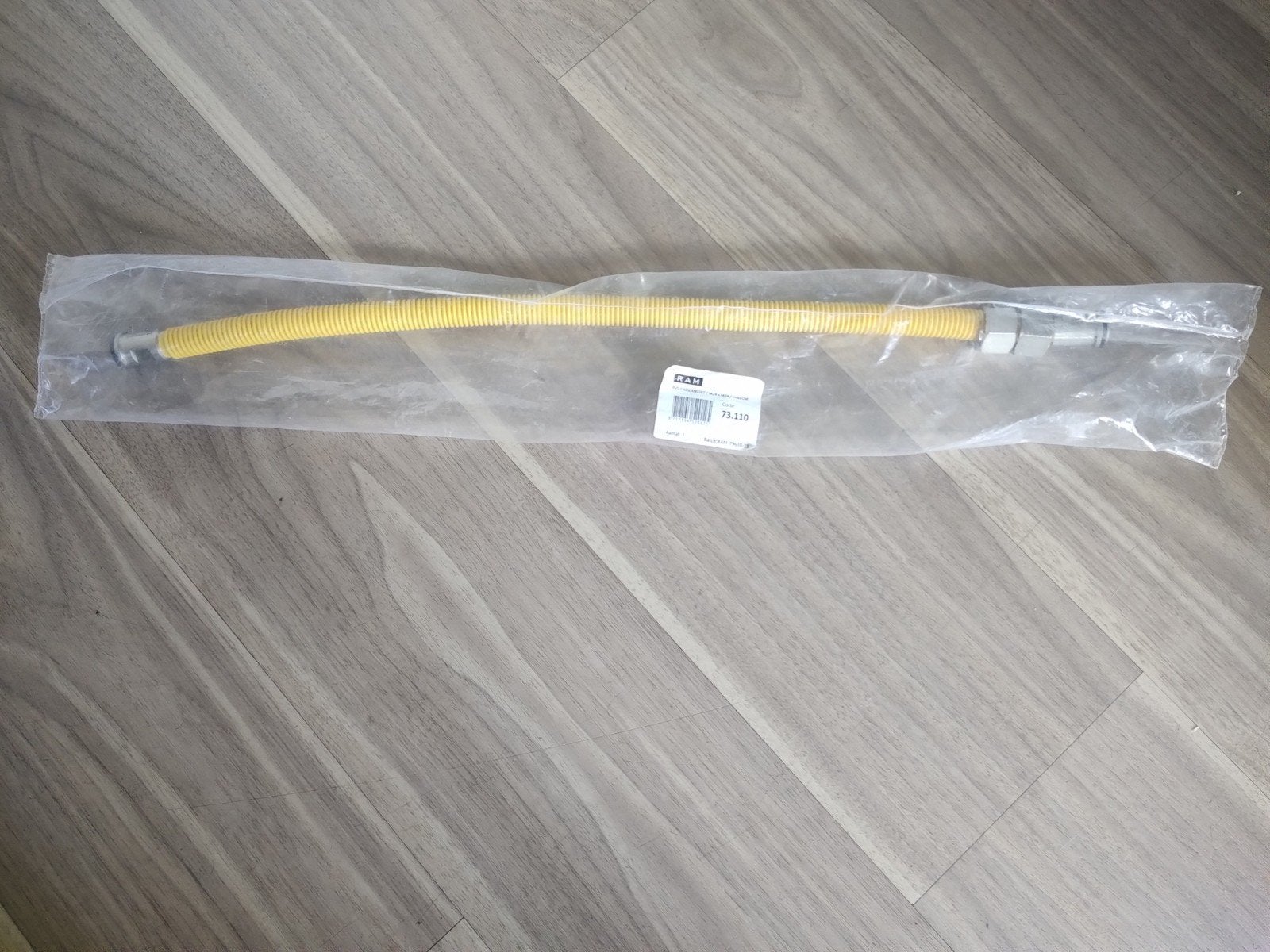 Gasslang 90cm - RAM RVS gasslangset, Ophalen of Verzenden, Nieuw