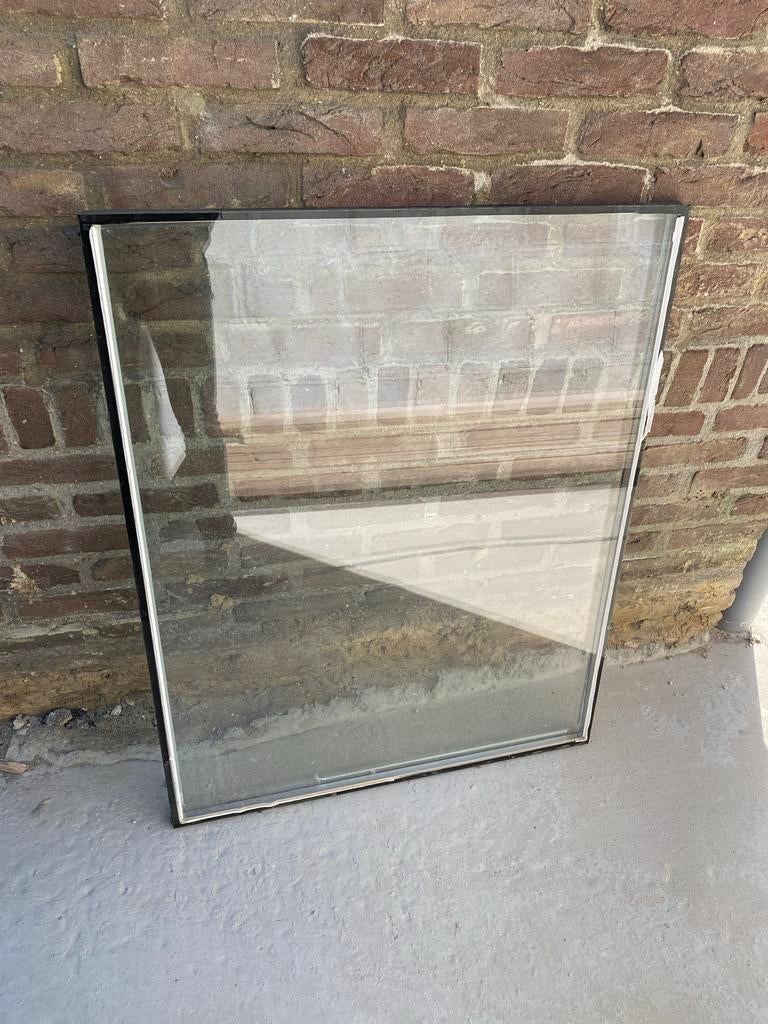 HR++ Glasplaat 75,4x94,6 cm - Zonder kozijn, Ophalen, Gebruikt, Minder dan 80 cm, 80 tot 120 cm