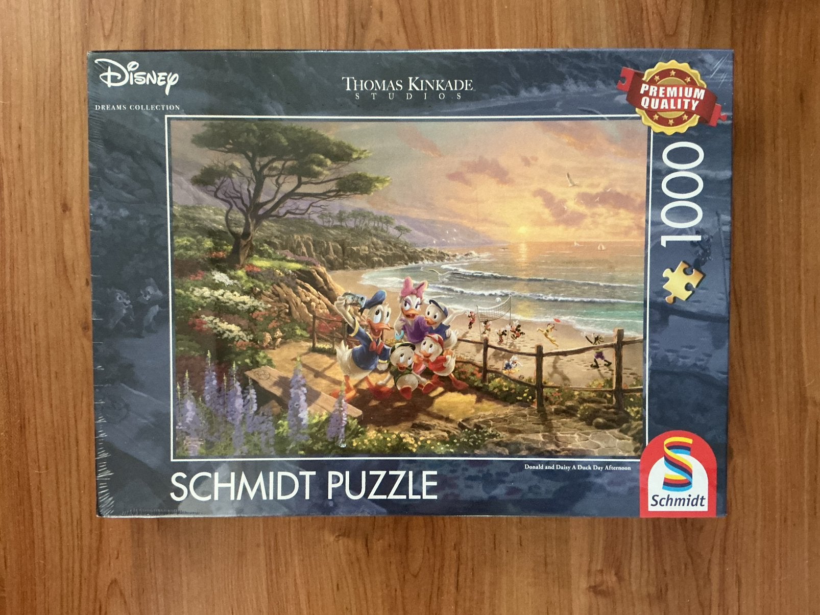 Legpuzzel 1000 Thomas Kinkade nog in folie spiksplinternieuw, Ophalen of Verzenden, 500 t/m 1500 stukjes, Nieuw