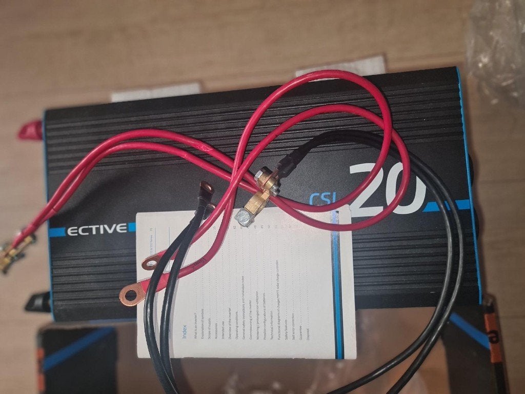 Ective CSI 20 omvormer 12V - 220V  zuivere sinus 2000 Watt, Ophalen of Verzenden, Nieuw