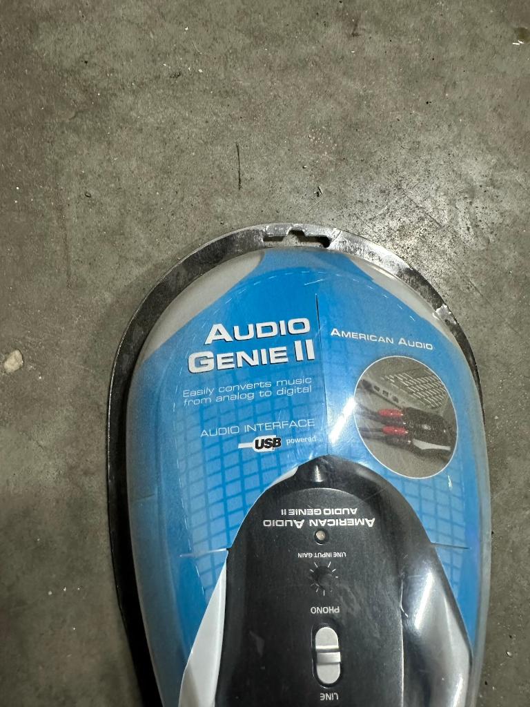 American Audio Genie II audio converter USB recorder, Ophalen of Verzenden, Nieuw, Audio